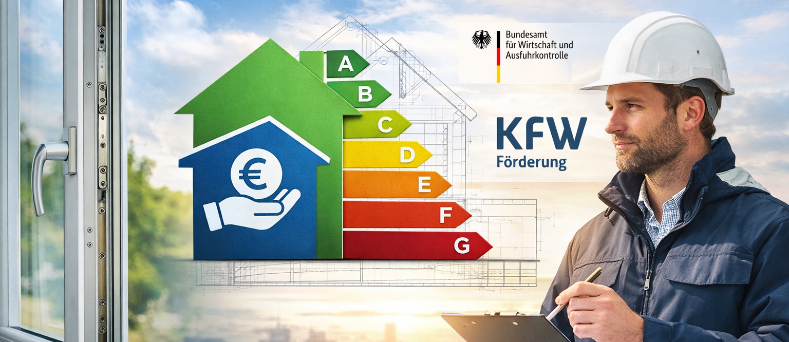 KFW BAFA Förderung Energiehaus mit Berater